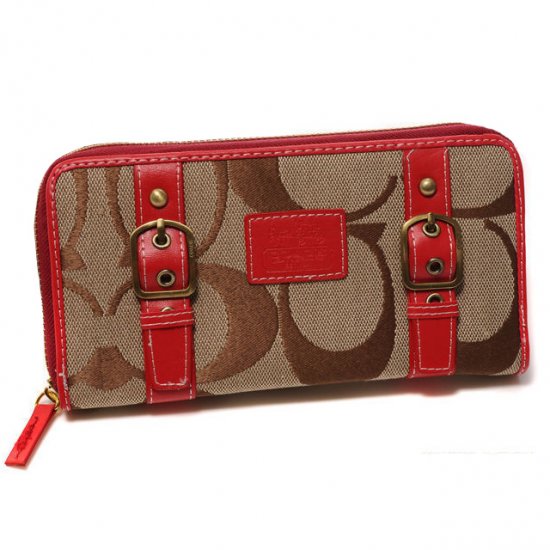 coach outlet red